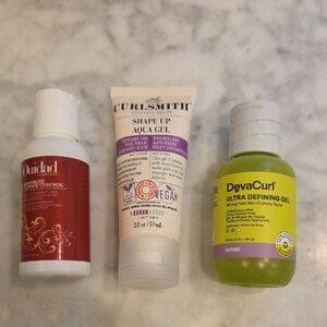 3 Travel Size Curl Gels